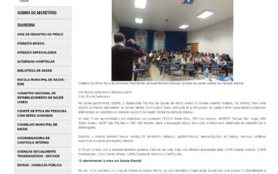 Sáude Mental da região sul realiza três foruns